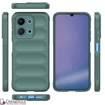 Magic Shield guminis dėklas su kameros apsauga - žalias (Xiaomi Redmi 15C 4G) Magic Shield guminis dėklas su kameros apsauga - žalias (Xiaomi Redmi 15C 4G)